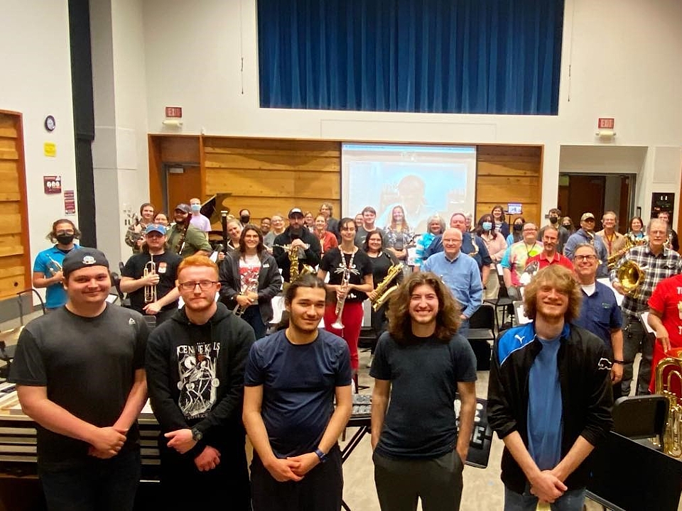 The Pierce College Hybrid Ensemlba Percussionists & PCCB