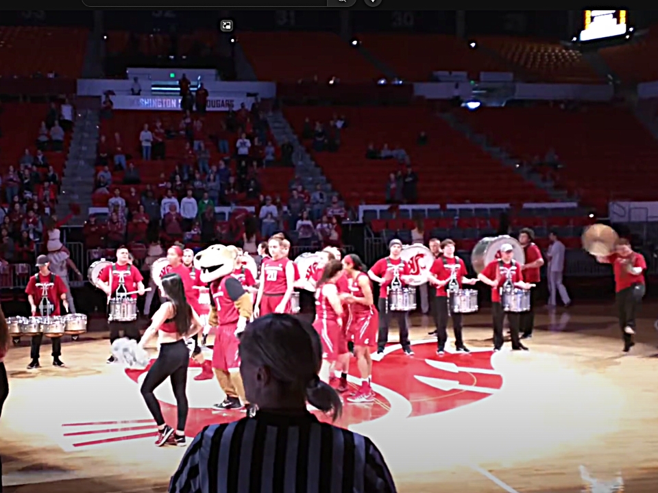 The Cougar Basketball Drumline